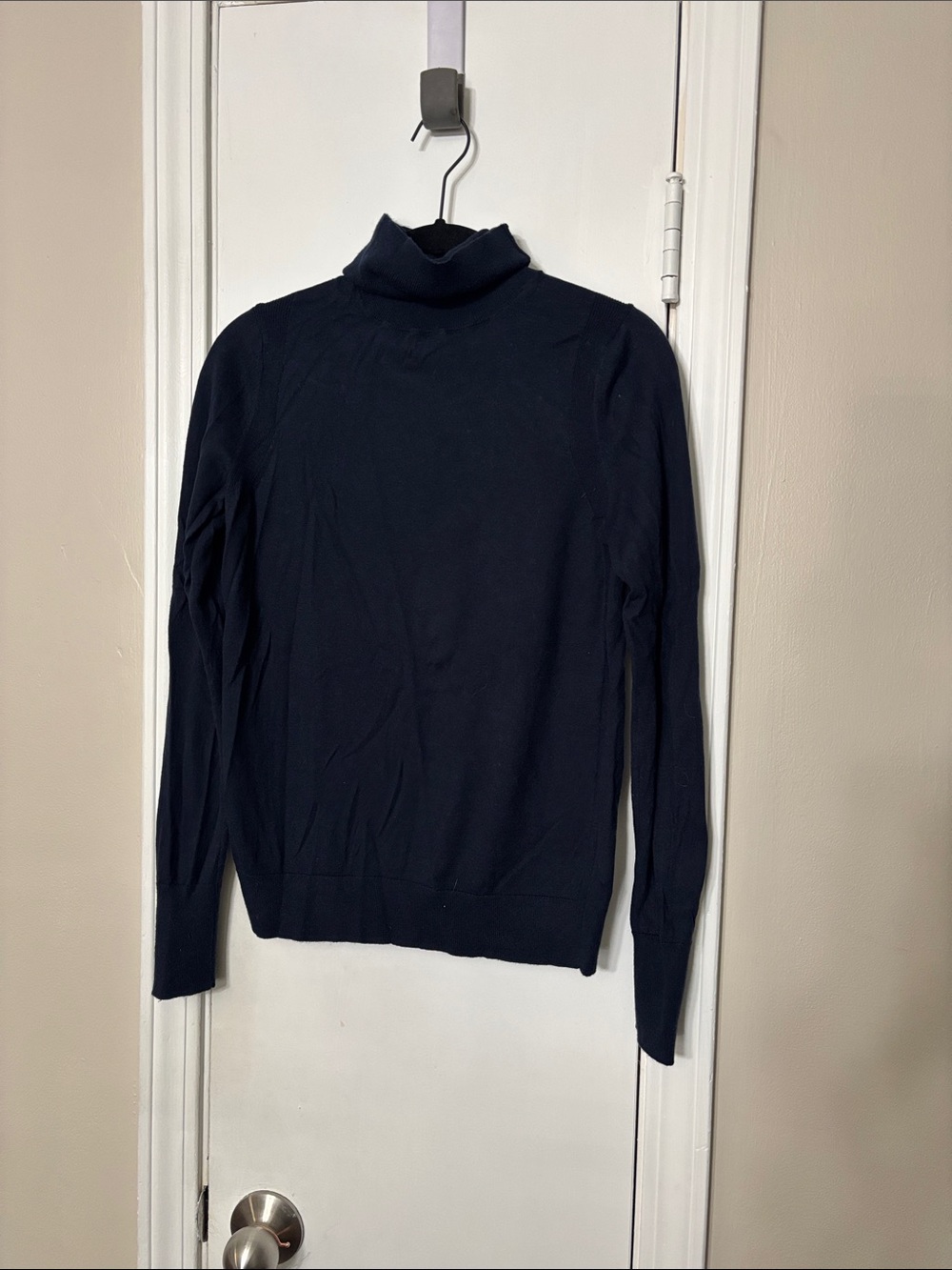 Banana Republic Navy Turtleneck Sweater
